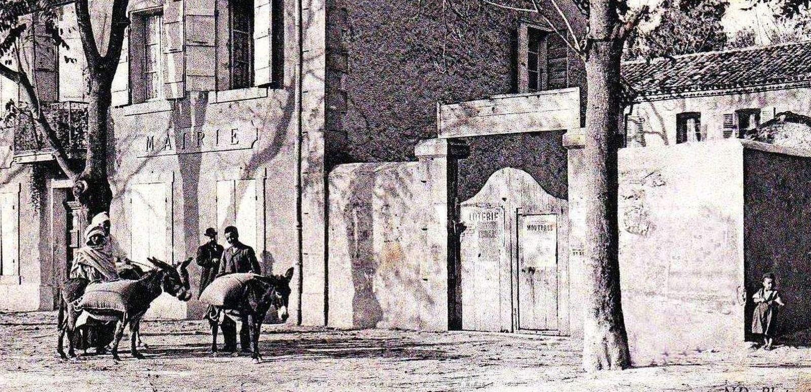 2137- Hamma - Mairie et Ecole2 - 1906.jpg